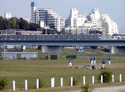 東急多摩川の橋