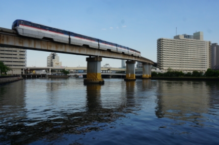 芝浦西運河東京モノレール