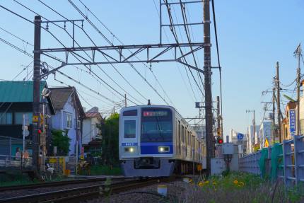 東急多摩川駅と自由が丘付近